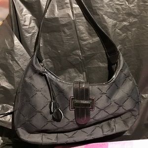 Longchamp Hobo Art.m/03 Black Canvas Satchel